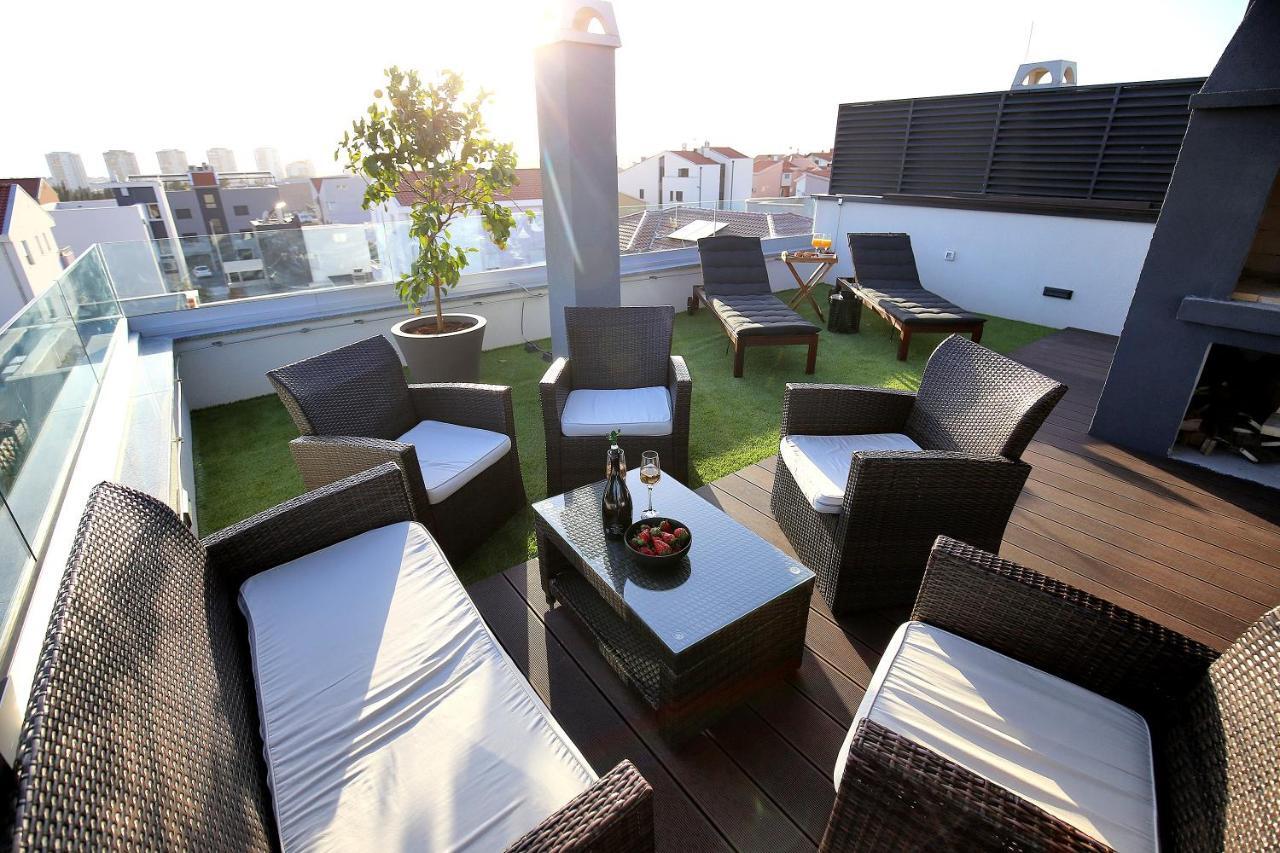 Esso Roof Terrace Apartment Zadar Buitenkant foto